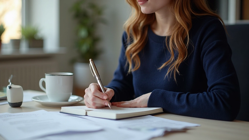 Professionell anteckningstagning under arbetspass med organiserade anteckningar